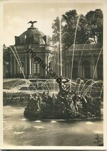 Eremitage bei Bayreuth - Neues Schloss - Sonnentempel - Foto-Ansichtskarte Grossformat - Verlag Gundermann Würzburg