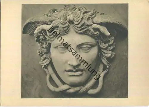Medusa Rondanini - Amtl. Ausgabe - Glyptothek München - Verlag F. Kaufmann München