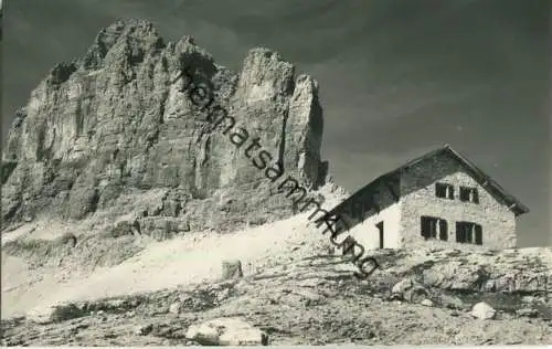 Gruppo Sella - Rifugio Pisiacu - Foto-Ansichtskarte - Edizioni Ghedina Cortina