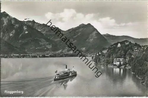 Ringgenberg - Fahrgastschiff - Foto-Ansichtskarte - Verlag Walter Schild Interlaken