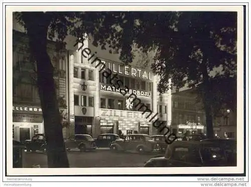 Hamburg - St. Pauli - Zillertal bei Nacht - Foto-AK Grossformat