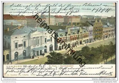 Hamburg - St. Pauli - Spielbudenplatz