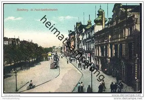 Hamburg - St. Pauli - Spielbudenplatz