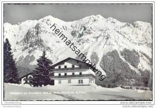 Ramsau am Dachstein - Kulm - Pension Alpina - Foto-AK