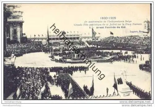 1830-1905 - 75e Anniversaire de l'Indépendance Belge - 1.- Avant l'arrivée du Roi