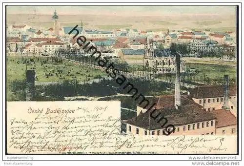 Budejovice - Budweis - Gesamtansicht