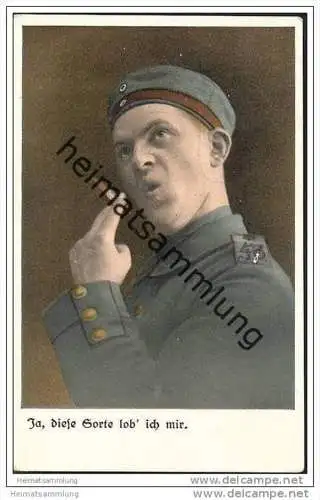 Militär - 1.Weltkrieg - Ja diese Sorte lob ich mir - Feldpost