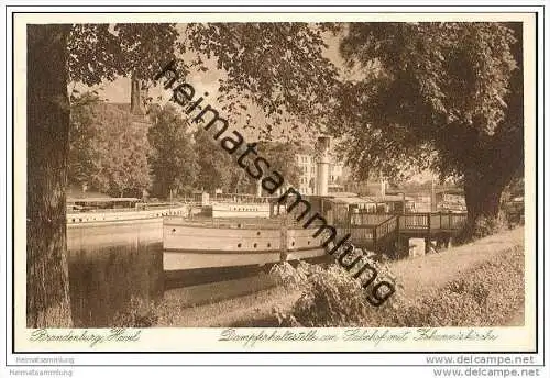 Brandenburg/Havel - Dampferanlegestelle am Salzhof