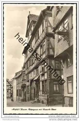 Alsfeld/Hessen - Rittergasse - Foto-AK