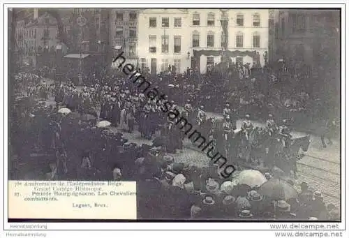 75e Anniversaire de l'Indépendance Belge - Grande Cortège Historique - Périod Bourguignonne