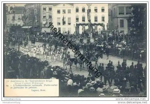 75e Anniversaire de l'Indépendance Belge - Grande Cortège Historique - L'Indépendance nationale