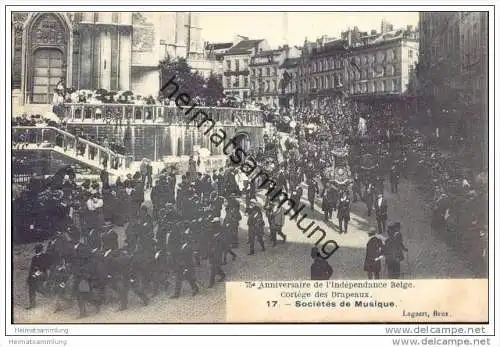 75e Anniversaire de l'Indépendance Belge - Cortège des Drapeaux - 17. Sociétés de Musique