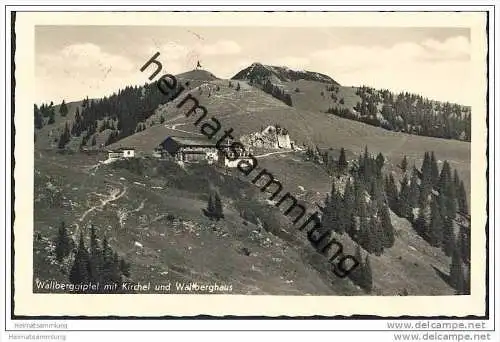 Wallberggipfel - Kirchel - Wallberghaus - Stempel Gebühr bezahlt Rottach-Egern