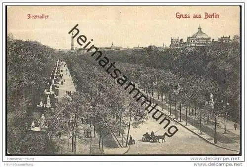 Berlin - Siegesallee - Denkmale