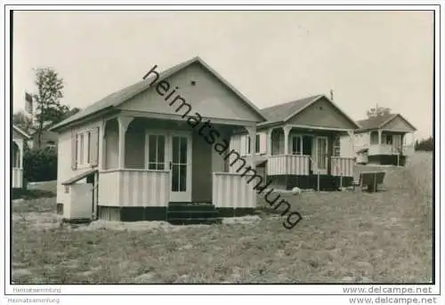 Ueckeritz auf Usedom - Feriendorf - VEB Maschinenbau Georgij Dimitroff Magdeburg - Foto-AK 1962