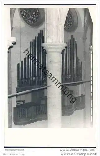 Heidelberg - Heiliggeist Kirche - Orgel von der Empore aufgenommen