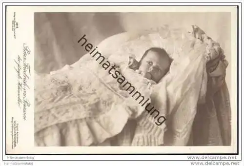 Prinz Friedrich von Preussen - vierter Sohn des Kronprinzenpaares