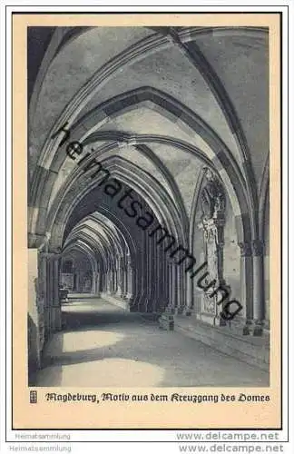 Magdeburg - Motiv aus dem Kreuzgang des Dom
