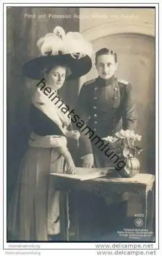 Prinz und Prinzessin August Wilhelm von Preussen