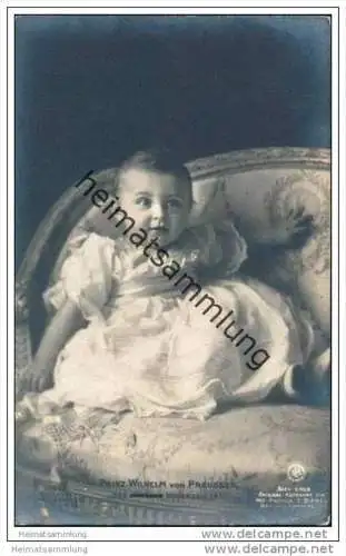 Prinz Wilhelm von Preussen - Foto-AK