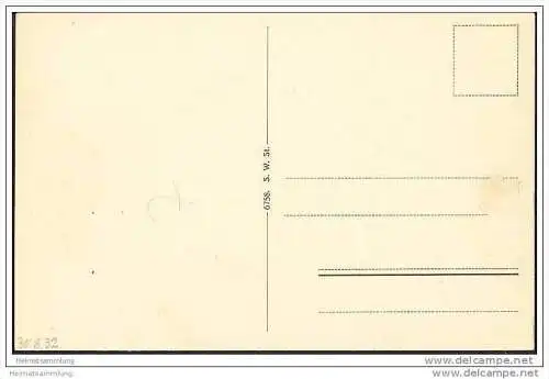 Stettin - Abfahrt des Rügendampfers - AK ca. 1930