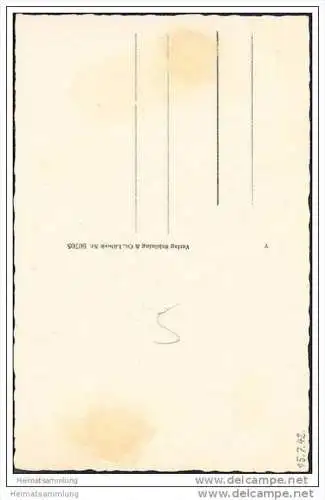 Stettin - Hansabrücke geöffnet - Foto-AK 30er Jahre