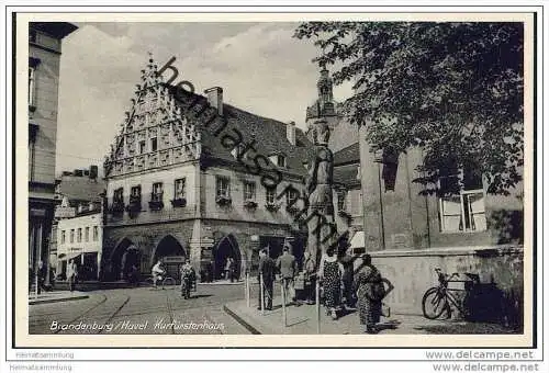 Brandenburg - Havel - Kurfürstenhaus - Foto-AK 30er Jahre