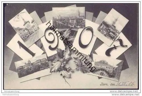 Bern - Neujahr 1907