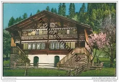 Berner Oberland - Simmentaler Bauernhaus