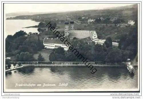 Friedrichshafen am Bodensee - Schloss - Foto-AK