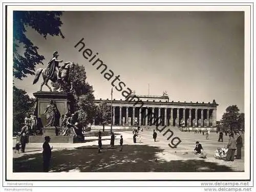 Berlin-Mitte - Lustgarten - Denkmal - Foto-AK-Großformat 40er Jahre