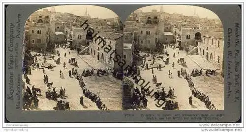 Palästina - Betlehem - Keystone View Company - Stereofotographie