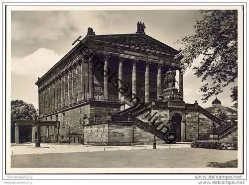 Berlin - Nationalgalerie - Foto-AK Grossformat 30er Jahre