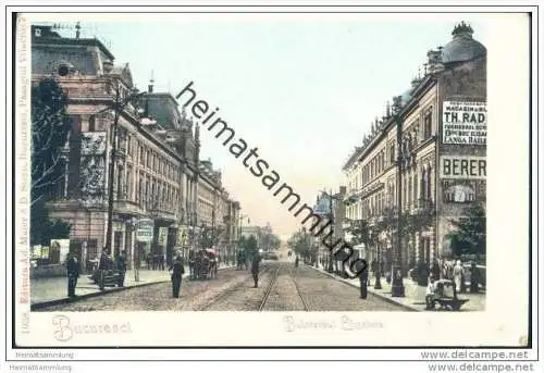 Bucuresci - Bulevardul Elisabeta ca. 1900