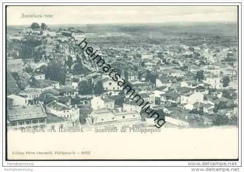 Souvenir de Philippopoli ca. 1900