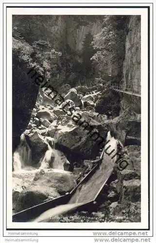 Hohenschwangau - Pöllatschlucht - Foto-AK