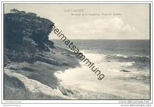 Santander - Peninsula de la Magdalena - Punta cel Caballo - um 1910