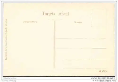Santander - Peninsula de la Magdalena - Punta cel Caballo - um 1910