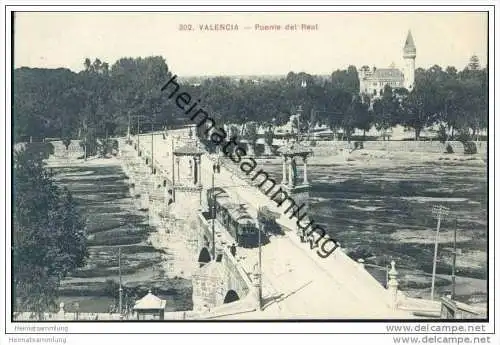Valencia - Puente del Real - um 1910