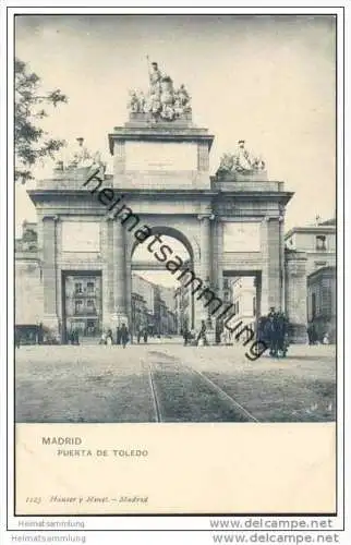 Madrid - Puerta de Toledo - um 1910 - Verlag Hauser y Menet Madrid (G17594)