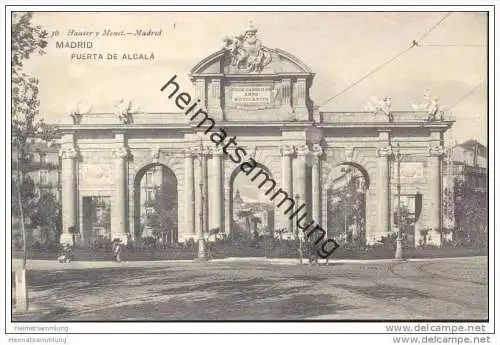 Madrid - Puerta de Alcala - um 1910
