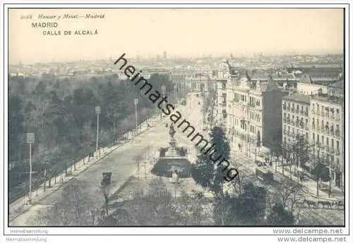 Madrid - Calle de Alcalá - um 1910