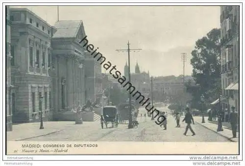 Madrid - Congreso de Diputados - um 1910