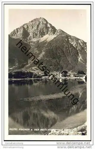 Heiterwangsee - Hotel Fischer - Plansee - Foto-AK