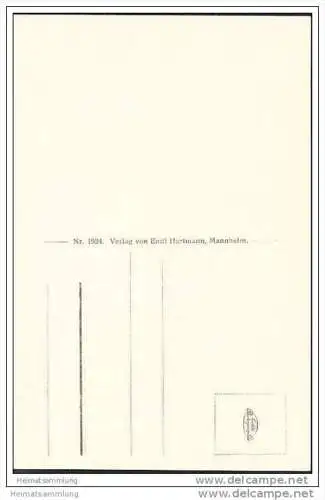 Mannheim - Friedrichsplatz - Wasserturm - Foto-AK