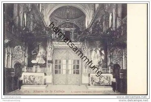 Granada - Altares de la Cartuja ca. 1900