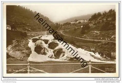 Fossen - Hellesylt - Geiranger - Foto-AK