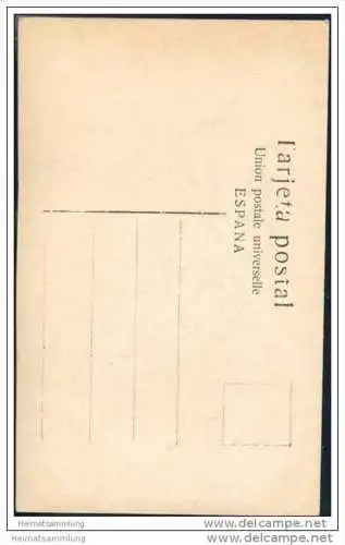 Espana - El Proceso  de la Machicha - Spanische Künstlerinnen - Foto-AK ca. 1910