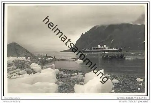 Svalbard - Spitzbergen - Magdalenenbay - Foto-AK 30er Jahre