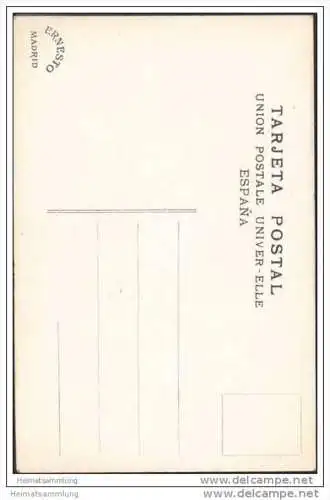 Espana - Sta. Jimenez - Spanische Künstlerin - Foto-AK handkoloriert ca. 1910